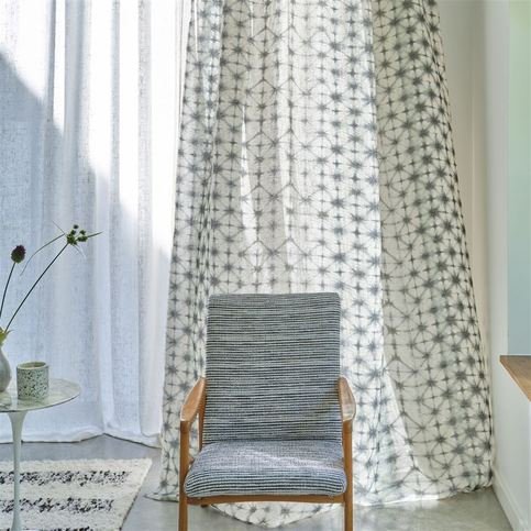 Karaoshi Slate Fabric by Designers Guild 