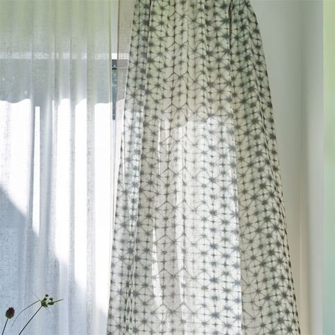Karaoshi Slate Fabric by Designers Guild 