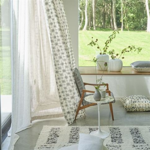Karaoshi Slate Fabric by Designers Guild 