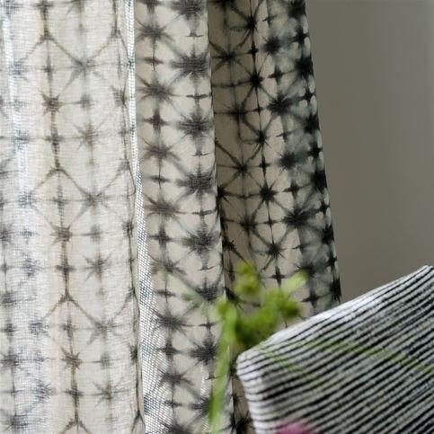 Karaoshi Slate Fabric by Designers Guild 