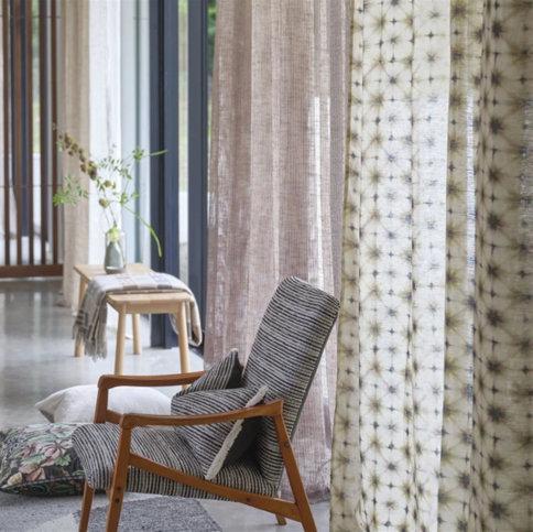 Karaoshi Tuberose Fabric by Designers Guild 