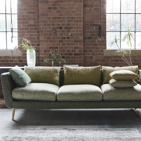 Keswick Jade Fabric by Designers Guild 