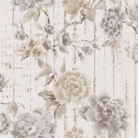 Kyoto Flower Birch Wallcovering by Designers Guild