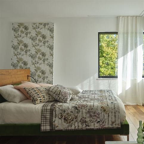 Kyoto Flower Birch Wallcovering by Designers Guild