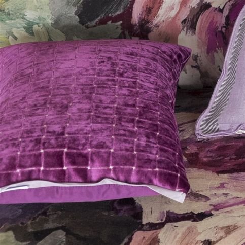 Leighton Damson Fabric by Designers Guild 
