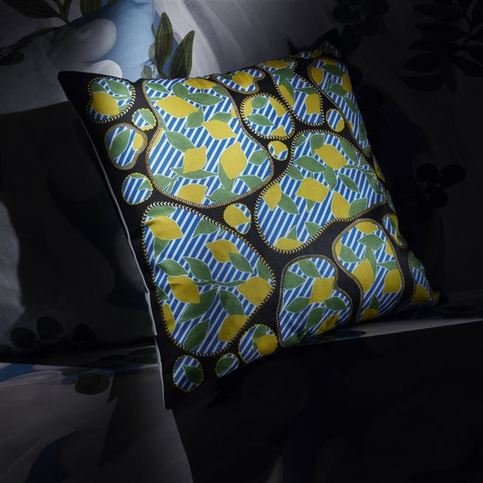 Lemon Pebbles Citron Cushion by Christian Lacroix/Designers Guild