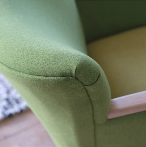 Loden Leaf Fabric by Designers Guild 