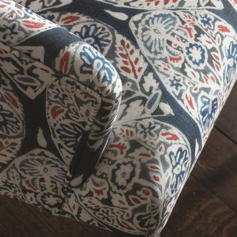 Machu Rouge Fabric by William Yeoward