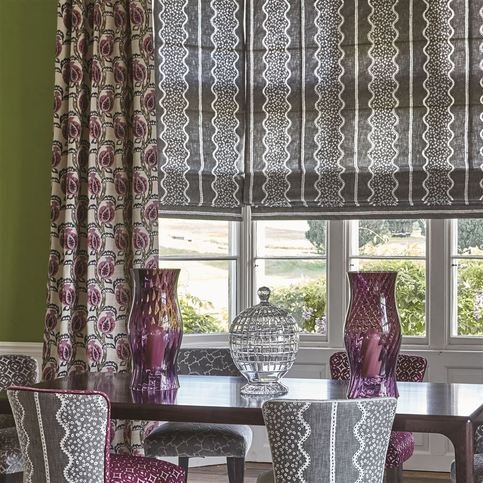 Malati Mulberry Fabric by William Yeoward