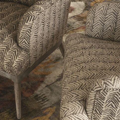 Malia Slate Fabric by William Yeoward