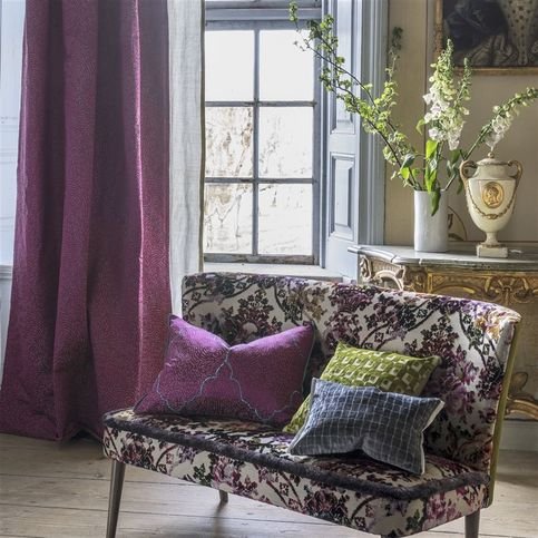 Martineau Berry Fabric by Designers Guild 