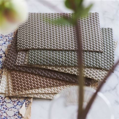 Matara Cestino Biscuit Fabric by Designers Guild 