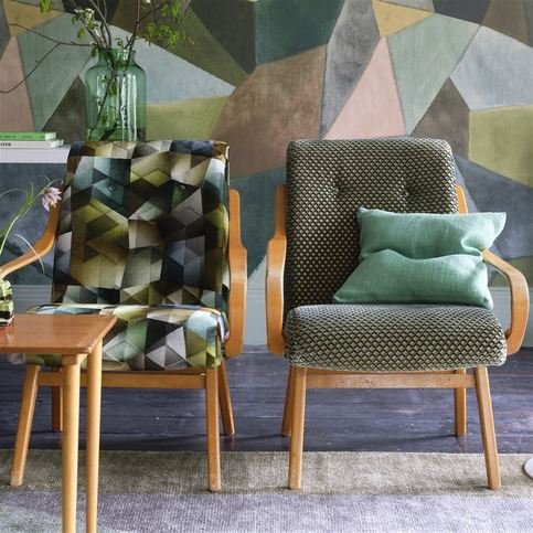 Maurier Emerald Fabric by Designers Guild 