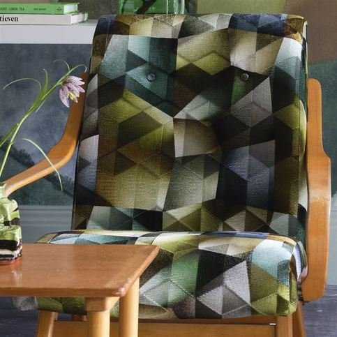 Maurier Emerald Fabric by Designers Guild 