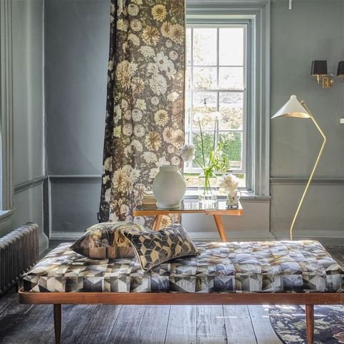 Maurier Graphite Fabric by Designers Guild 
