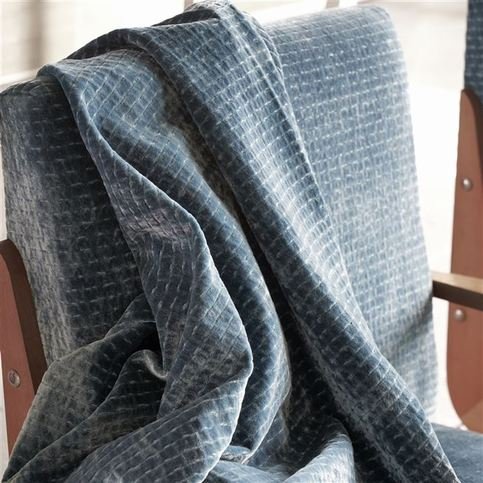 Mazarin Graphite Fabric by Designers Guild 