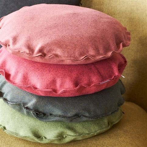 Melton Charcoal Fabric by Designers Guild 
