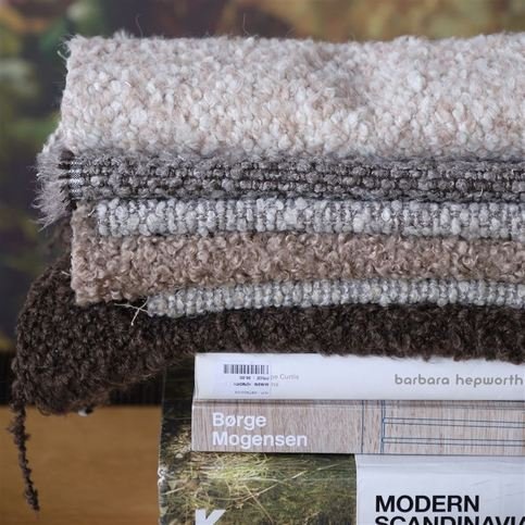 Merelle Graphite Fabric by Designers Guild 