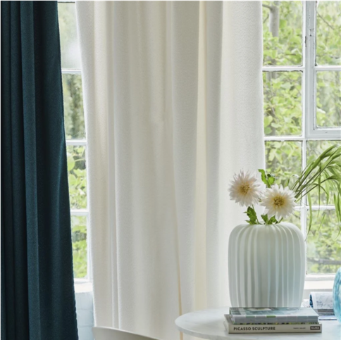 Mezan Chalk Fabric by Designers Guild 