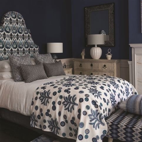 Mitla Ocean Fabric by William Yeoward 