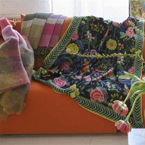 Montaigne Rosewood Throw by Designers Guild