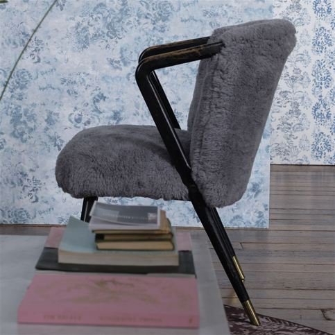 Mousson Graphite Fabric by Designers Guild 