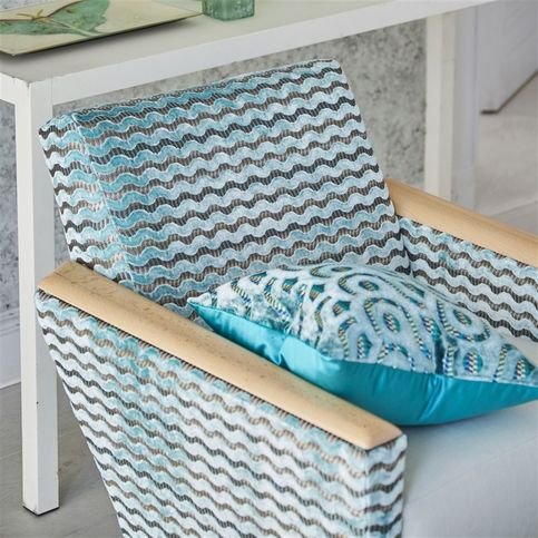 Murrine Celadon Fabric by Designers Guild 