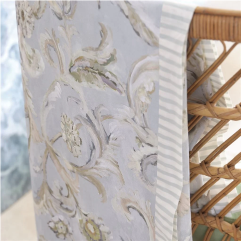 Myrtle Damask Celadon Fabric by Designers Guild 
