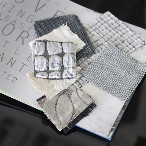 Nabucco Graphite Fabric by Designers Guild 