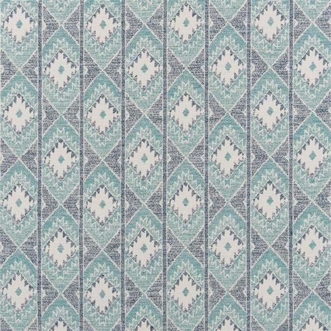 Nizhoni Peacock Fabric by William Yeoward
