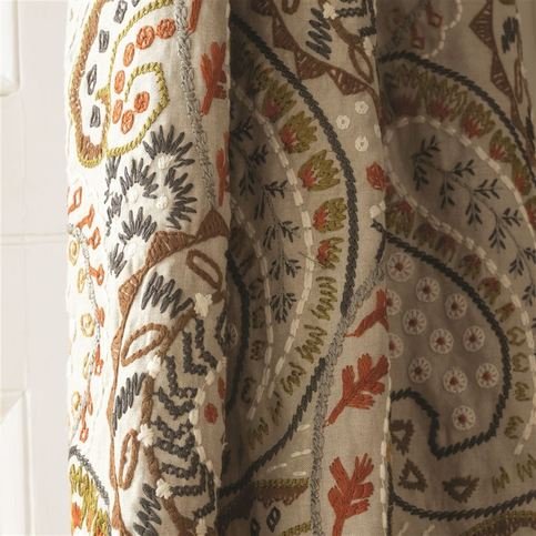 Palenque Sienna Fabric by William Yeoward 