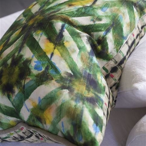 Parquet Batik Forest Fabric by Designers Guild 