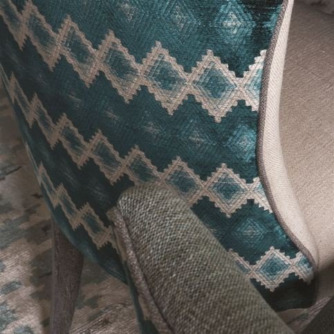 Perzina Jade Fabric by William Yeoward