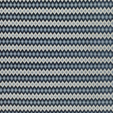 Perzina Midnight Fabric by William Yeoward