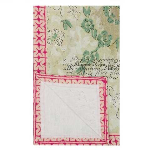 Poppy Study Violet Throw by Designers Guild/John Derian