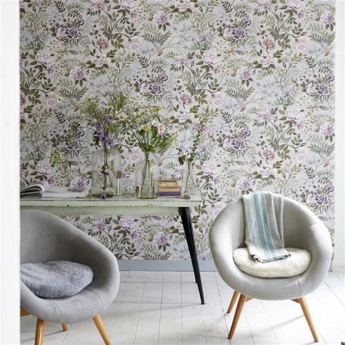 Porcelaine De Chine Cameo Wallcovering by Designers Guild