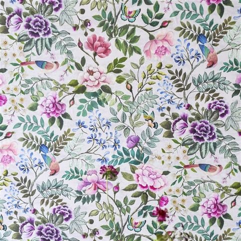 Porcelaine De Chine Fuchsia Wallcovering by Designers Guild
