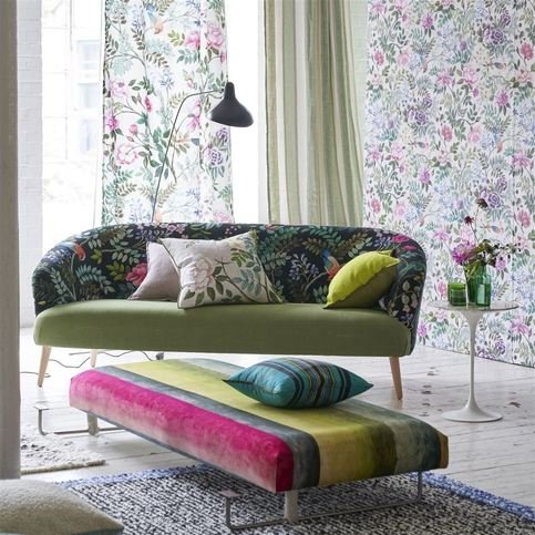 Porcelaine De Chine Fuchsia Wallcovering by Designers Guild