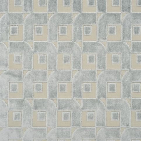 Pugin Zinc Fabric by Designers Guild 