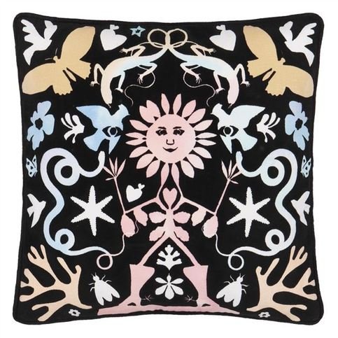 Reve De Papier Jais Cushion by Christian Lacroix/Designers Guild