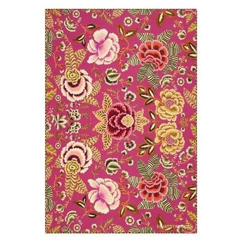 Rose De Damas Cerise Throw by Designers Guild