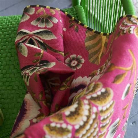 Rose De Damas Cerise Throw by Designers Guild