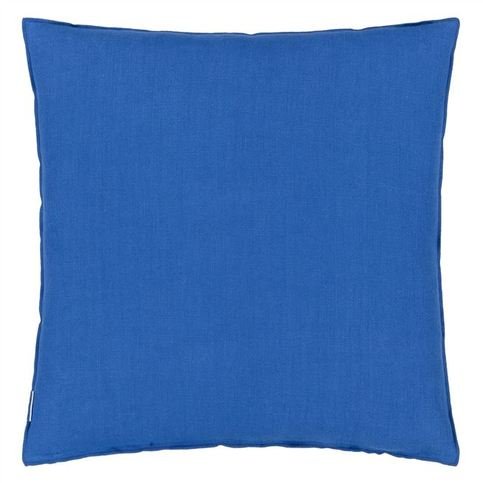 Rose De Damas Cobalt Cushion by Designers Guild