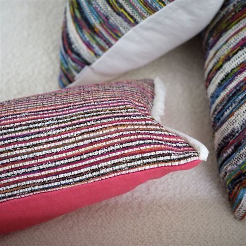 Sakiori Fuchsia Fabric by Designers Guild 