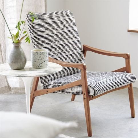 Sakiori Graphite Fabric by Designers Guild 