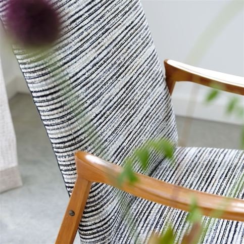 Sakiori Graphite Fabric by Designers Guild 