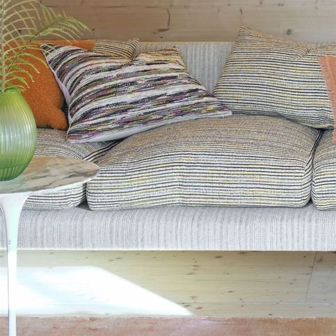 Sakiori Ochre Fabric by Designers Guild 