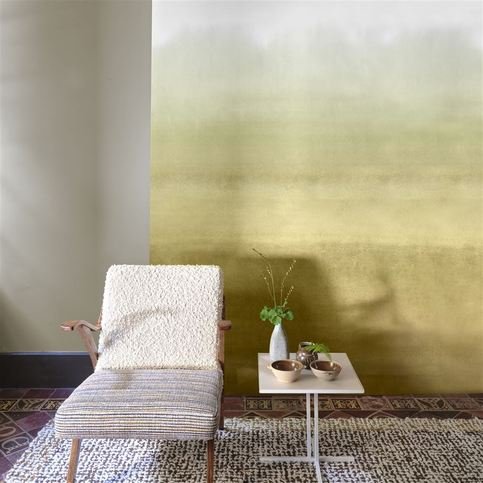 Sakiori Ochre Fabric by Designers Guild 