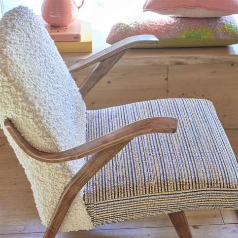 Sakiori Ochre Fabric by Designers Guild 