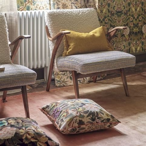 Sakiori Ochre Fabric by Designers Guild 